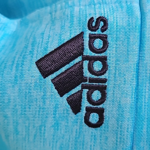 ADIDAS Youth, Hooded Blue Sweatshirt Youth Large - Picture 7 of 12